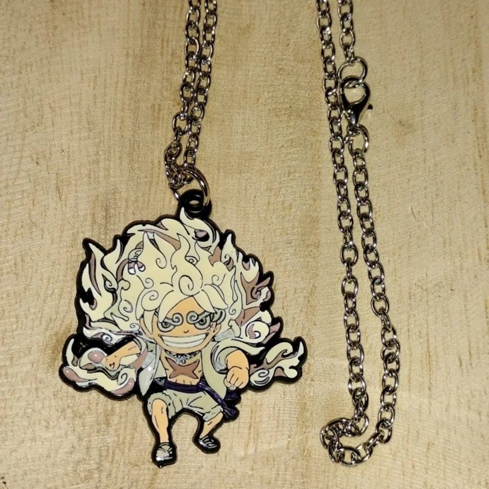 Luffy Character Pendant Necklace